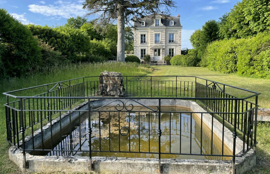 Protection bassin, manoir Azay-le-Rideau 37